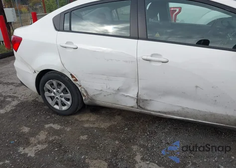 2016 Kia Rio Lx из США, поврежденный, VIN KNADM4A34G6599561